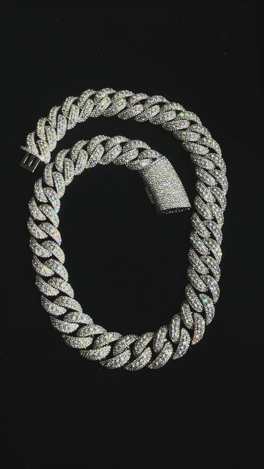 20MM VVS Pointers Handset Cuban Link