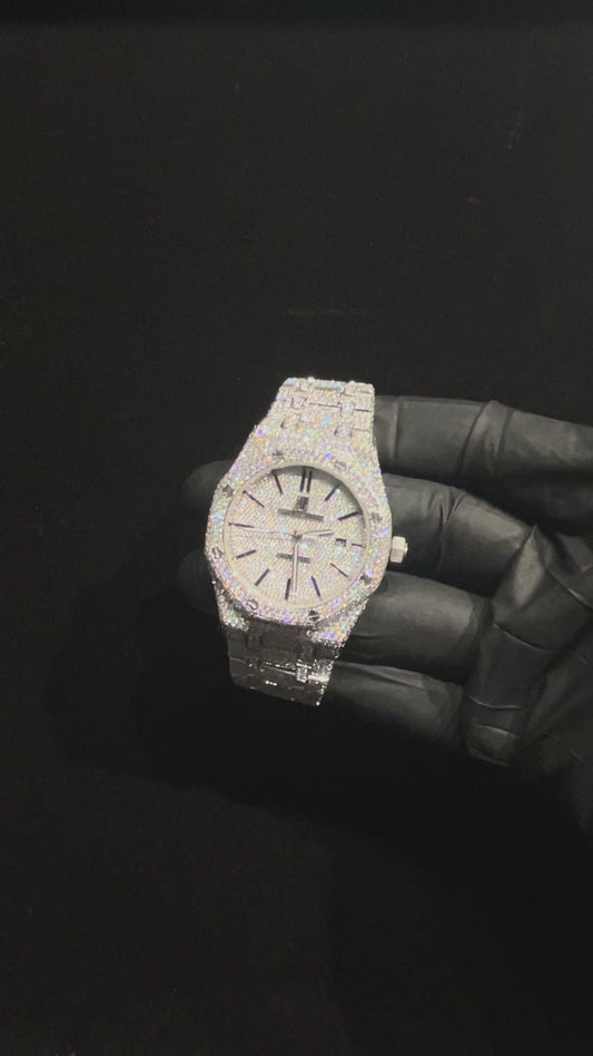 Iced Out VVS Custom Moissanite 41MM Watch