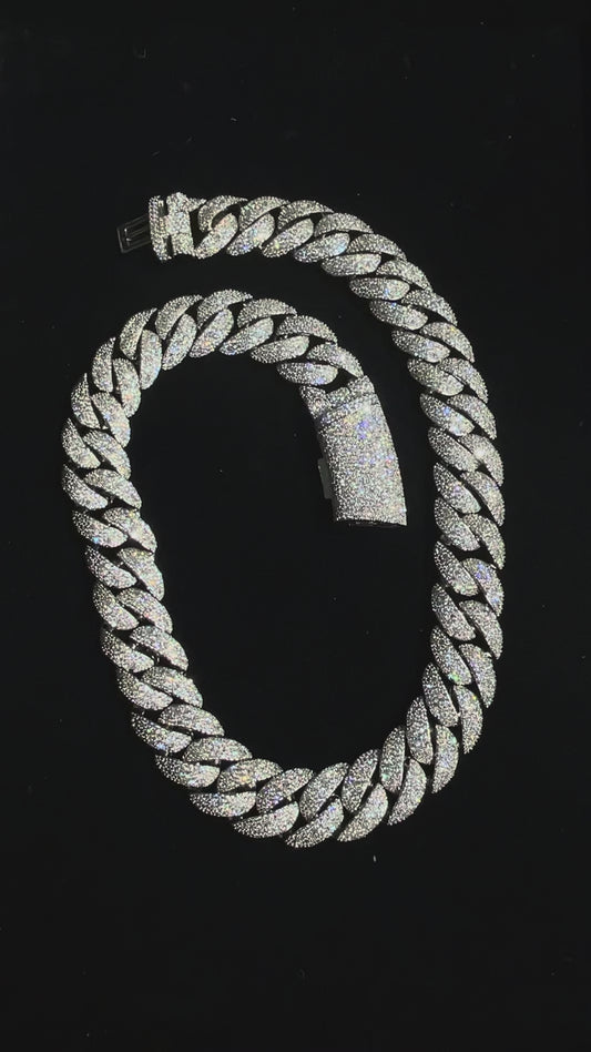 20MM VVS Mosaic Handset Cuban Link