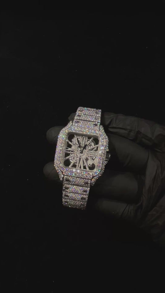 Iced Out VVS Custom Moissanite 41MM Watch